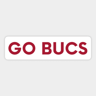 GO BUCS Sticker